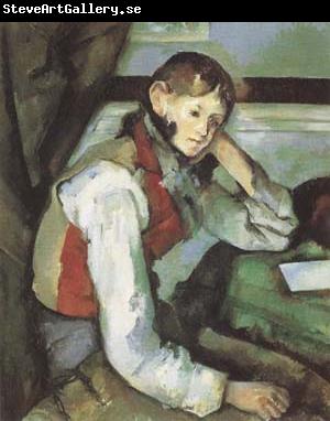 Paul Cezanne Boy with a Red Waistcoat (mk09)